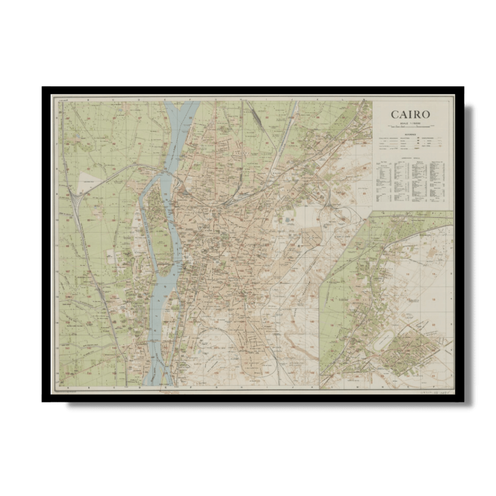 Guide Plan of Cairo 1949