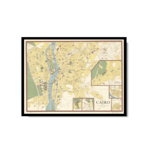 A New Map of Cairo 1966