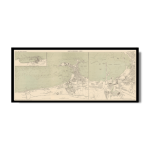 Map of Port of Alexandria 1882