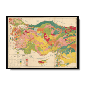 geological map of anatolia 1920
