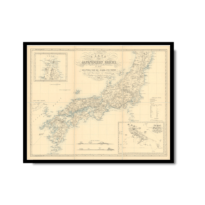 Map of Japanischen Reiche 1840